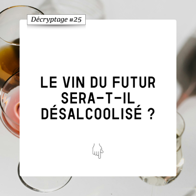 Décryptage #25 Le vin désalcoolisé est-il le vin du futur ?